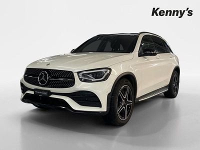 Weiss Gebraucht 2021 Mercedes GLC220 AMG line SUV | CHF 42’890 (Fairer Preis)