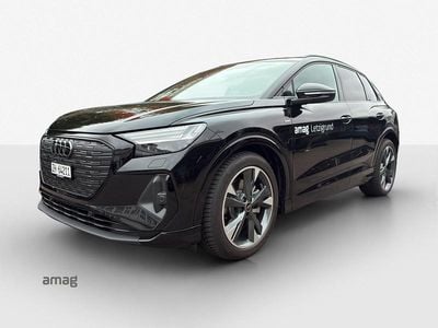 Mythosschwarz metallic Gebraucht 2025 Audi Q4 e-tron Ambiente SUV | CHF 54’900 (Superpreis)