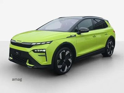 Neu Skoda Elroq RS 250 kW (340 PS) 2026 Mamba grün, spezial mit schwarzem dach SUV