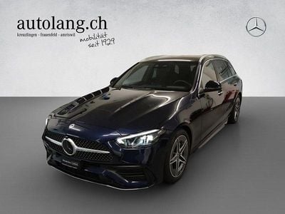 Blau Gebraucht 2023 Mercedes C300e AMG line Kombi | CHF 46’800 (Guter Preis)