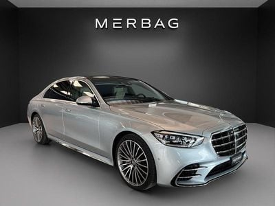 Silber Neu 2025 Mercedes S580 AMG line Limousine | CHF 180’000
