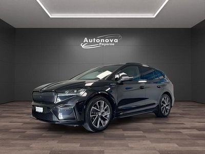 Schwarz Gebraucht 2021 Skoda Enyaq iV SportLine SUV | CHF 26’400 (Fairer Preis)