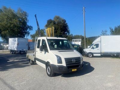 gebraucht VW Crafter 2.5 TDI 164 PS DK Pick-up mit Kran