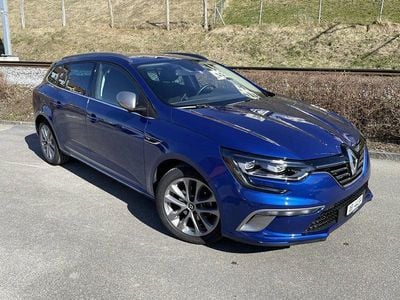 Gebraucht Renault Mégane GrandTour GT-Line 140 PS (102 kW) 2020 Blau, metallic Kombi