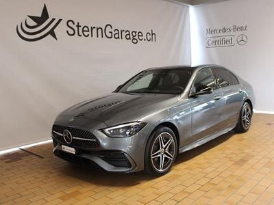 Grau Gebraucht 2024 Mercedes C400 AMG line Limousine | CHF 79’000