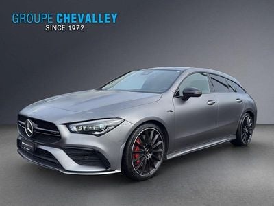 Gebraucht Mercedes CLA35 AMG Shooting Brake AMG 306 PS (225 kW) 2021 Grau Kombi