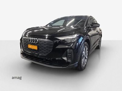 Mythosschwarz metallic Gebraucht 2022 Audi Q4 e-tron Ambiente SUV | CHF 25’990 (Fairer Preis)