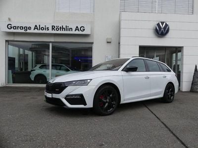 Weiss Gebraucht 2023 Skoda Octavia RS Kombi | CHF 32’900 (Guter Preis)
