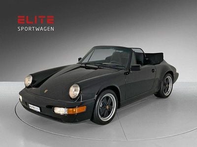 Schwarz Gebraucht 1991 Porsche 911 Carrera Cabriolet Cabrio | CHF 89’800