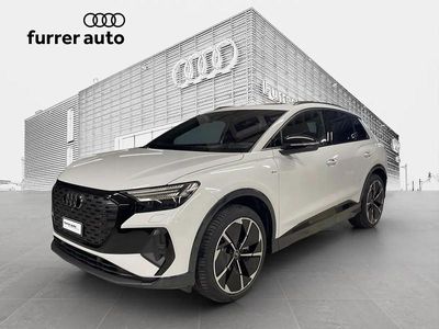 Weiss Neu 2025 Audi Q4 e-tron SUV | CHF 68’050 (Etwas zu teuer)