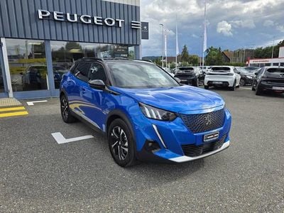 Blau Gebraucht 2020 Peugeot e-2008 GT-line SUV | CHF 17’900 (Etwas zu teuer)