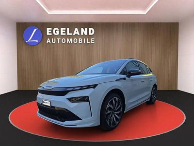 Weiss Neu 2025 Skoda Enyaq iV SportLine SUV | CHF 53’450 (Guter Preis)