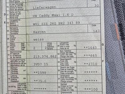 Gebraucht 2011 VW Caddy Van / Kleinbus | CHF 3’200 (Etwas zu teuer)