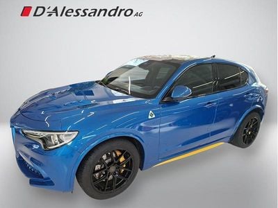 Blau Gebraucht 2018 Alfa Romeo Stelvio Quadrifoglio SUV | CHF 48’900 (Etwas zu teuer)