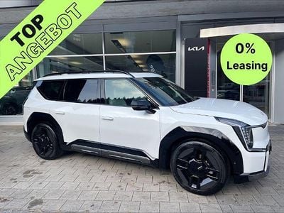 Weiss Gebraucht 2025 Kia EV9 GT-Line SUV | CHF 80’350 (Etwas zu teuer)