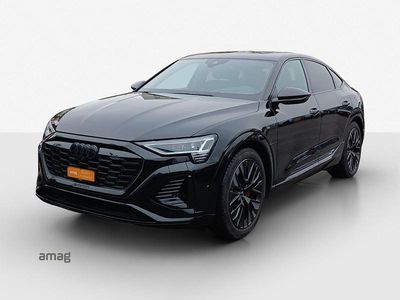 Mythosschwarz metallic Gebraucht 2023 Audi Q8 e-tron Black Edition SUV | CHF 49’990 (Guter Preis)