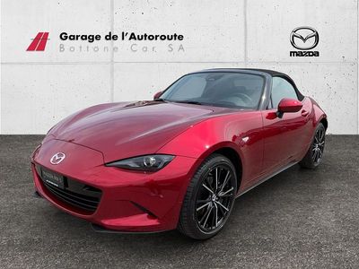 Neu Mazda MX5 Exclusive-Line 132 PS (97 kW) 2025 Rot Cabrio