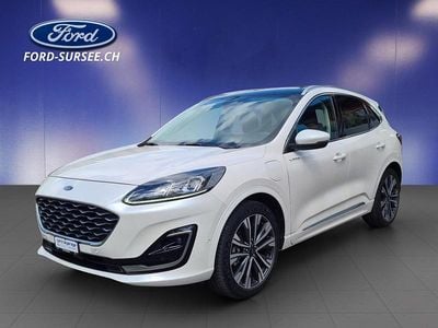 Weiss Gebraucht 2021 Ford Kuga Vignale SUV | CHF 24’900 (Fairer Preis)