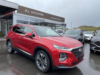 Gebraucht Hyundai Santa Fe 200 PS (147 kW) 2020 Rot SUV