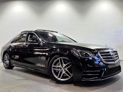 Schwarz Gebraucht 2019 Mercedes S350 AMG line Limousine | CHF 49’900 (Superpreis)