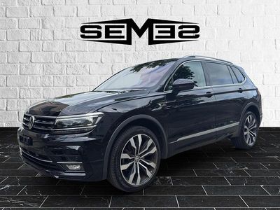 Gebraucht VW Tiguan Allspace Highline 240 PS (176 kW) 2018 Schwarz SUV