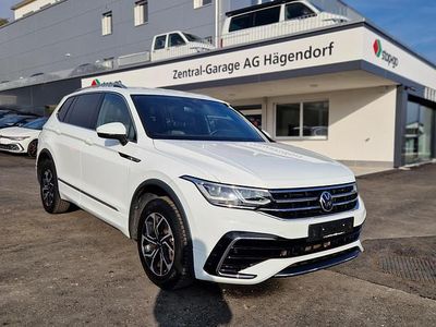 Gebraucht VW Tiguan Allspace R-line 200 PS (147 kW) 2021 Weiss SUV