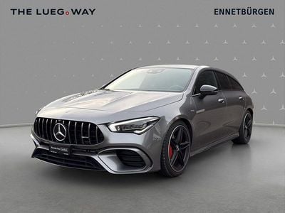 Grau Gebraucht 2021 Mercedes CLA45 AMG Shooting Brake AMG Kombi | CHF 41’900 (Superpreis)