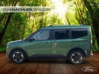 Neu Ford Courier Active 100 kW (136 PS) 2025 Grün Van / Kleinbus