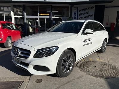 Gebraucht Mercedes C250 204 PS (150 kW) 2018 Weiss Kombi
