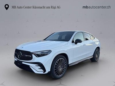 Weiss Neu 2025 Mercedes GLC220 AMG line Coupé | CHF 81’900