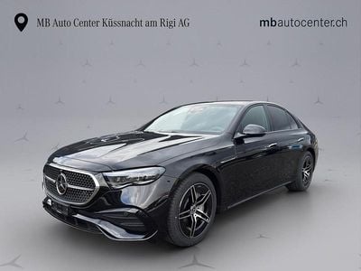 Schwarz Neu 2026 Mercedes E220 AMG line Limousine | CHF 87’900 (Superpreis)