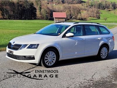 Gebraucht Skoda Octavia Ambition 115 PS (84 kW) 2019 Weiss Kombi
