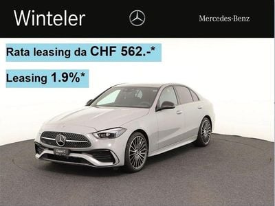 Grau Neu 2025 Mercedes C220 Limousine | CHF 70’250 (Fairer Preis)