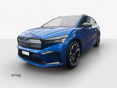 Gebraucht Skoda Enyaq iV SportLine 194 kW (265 PS) 2021 Race blau, metallic SUV
