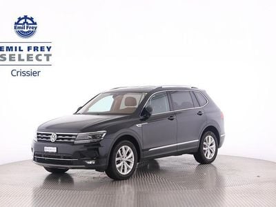 Schwarz Gebraucht 2018 VW Tiguan Allspace Highline SUV | CHF 26’900 (Fairer Preis)