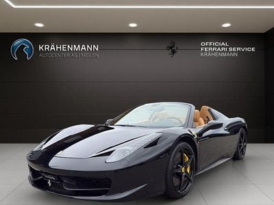 Schwarz Gebraucht 2012 Ferrari 458 Cabrio | CHF 189’900 (Teuer)