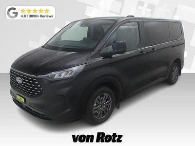 Schwarz Neu 2025 Ford Tourneo Custom Titanium Van | CHF 67’440 (Teuer)