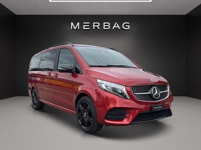 Rot Gebraucht 2022 Mercedes V300 Exclusive Van / Kleinbus | CHF 70’500 (Fairer Preis)