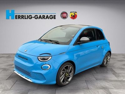 Blau Gebraucht 2024 Fiat 500e Abarth Cabrio | CHF 36’900 (Teuer)