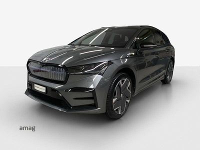 Gebraucht Skoda Enyaq iV RS 219 kW (299 PS) 2023 Graphite grau, metallic SUV