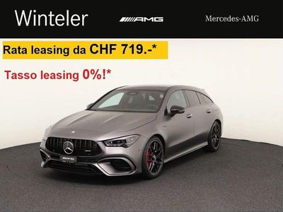 Grau Gebraucht 2024 Mercedes CLA45 AMG Shooting Brake AMG Kombi | CHF 95’000