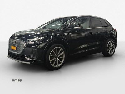 Gebraucht Audi Q4 e-tron Basis 219 kW (299 PS) 2022 Mythosschwarz metallic SUV