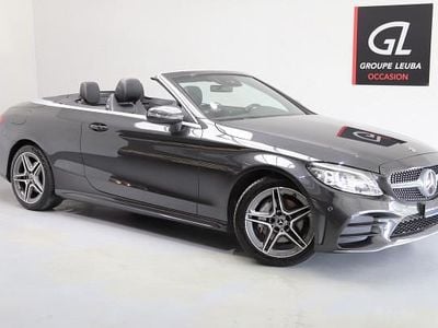 Schwarz Gebraucht 2020 Mercedes C200 AMG line Cabrio | CHF 29’900 (Superpreis)