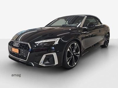 Mythosschwarz metallic Gebraucht 2021 Audi A5 Cabriolet Attraction Cabrio | CHF 42’490 (Fairer Preis)