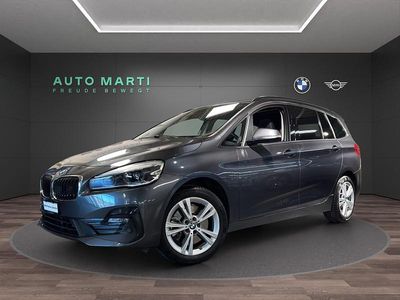 Gebraucht BMW 218 Gran Tourer Sport Line 150 PS (110 kW) 2021 Grau Van / Kleinbus