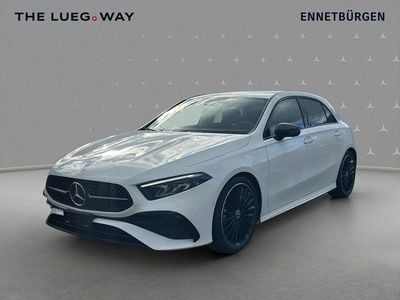Weiss Gebraucht 2024 Mercedes A180 AMG line Limousine | CHF 36’600 (Teuer)