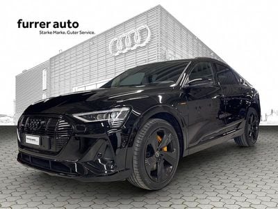 Schwarz Gebraucht 2022 Audi e-tron Black Edition SUV | CHF 40’400 (Fairer Preis)