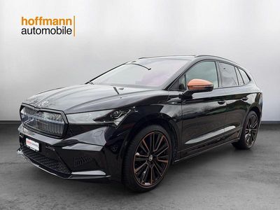 Gebraucht Skoda Enyaq iV 194 kW (265 PS) 2021 Schwarz SUV