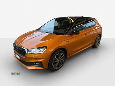 Gebraucht Skoda Fabia First Edition 110 PS (80 kW) 2022 Phoenix orange/schwarzes dach Kleinwagen