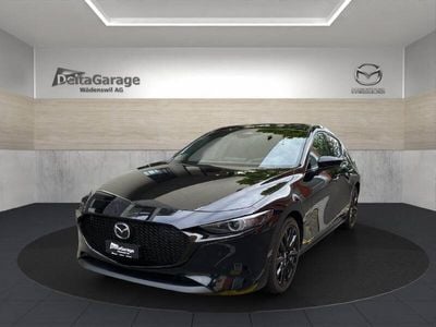Schwarz Gebraucht 2023 Mazda 3 Exclusive-Line Limousine | CHF 34’490 (Fairer Preis)